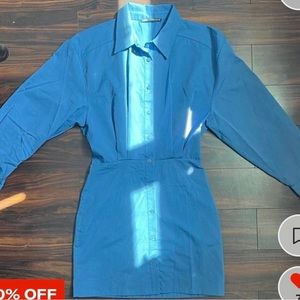 ZARA BUTTON DOWN DRESS